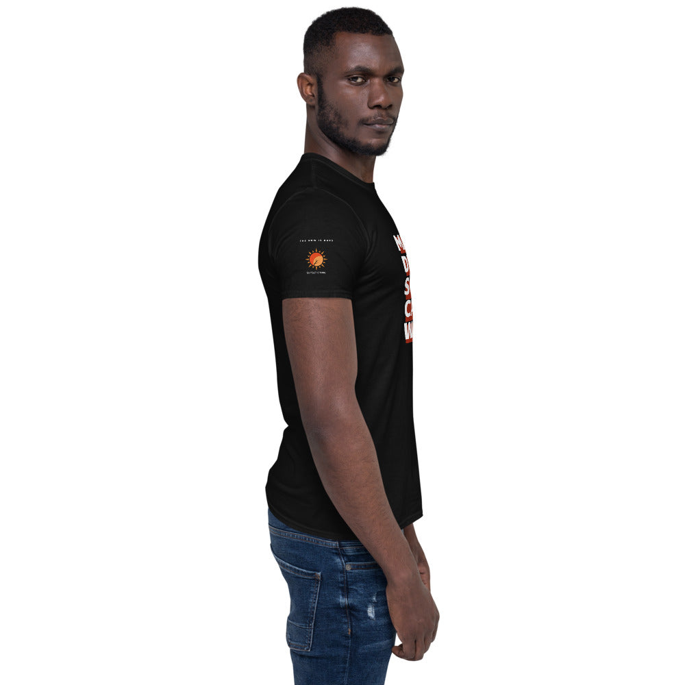Martin Dreamed in Black Unisex T-Shirt