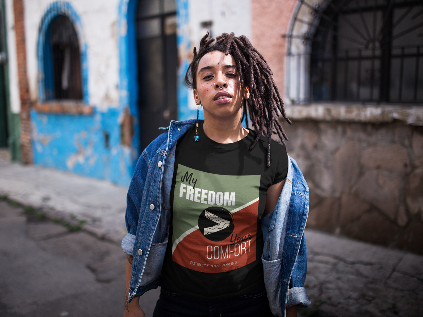 My Freedom over Your Comfort Short-Sleeve Unisex T-Shirt