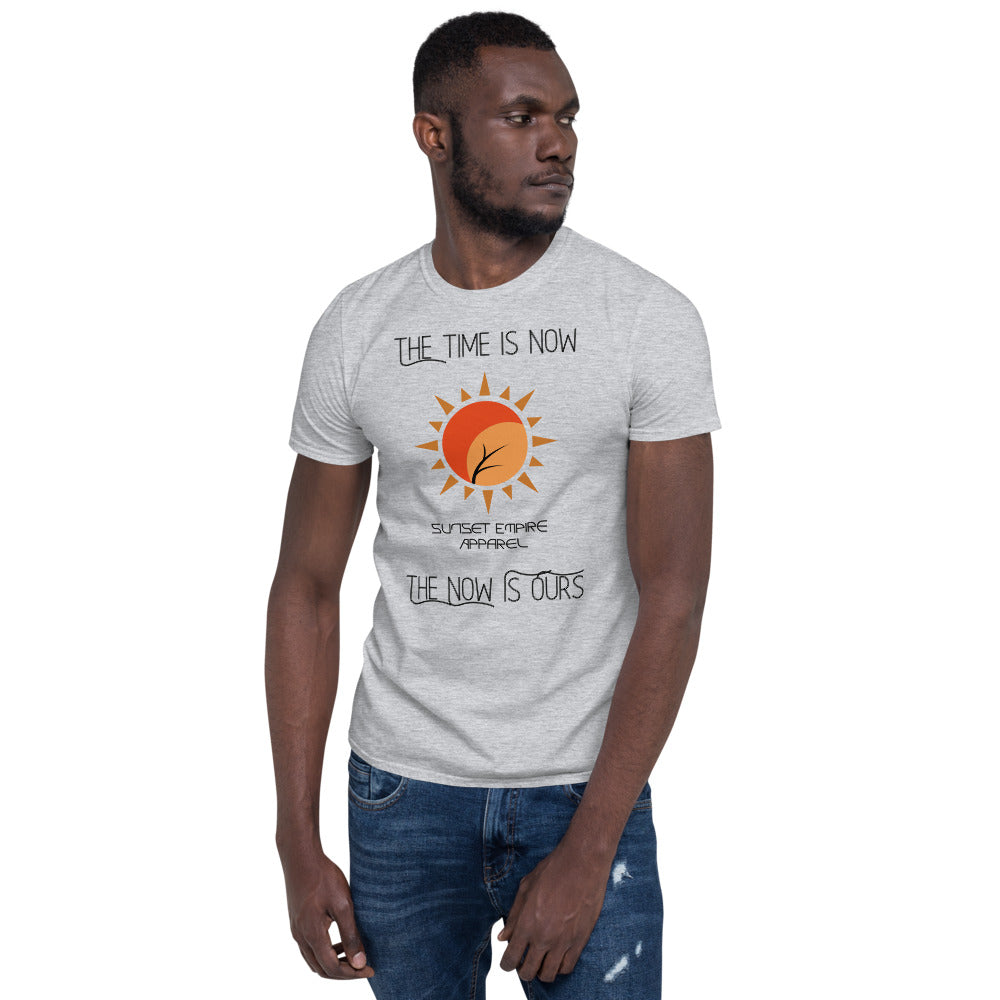 The Now is Ours Gray or White Short-Sleeve Unisex T-Shirt